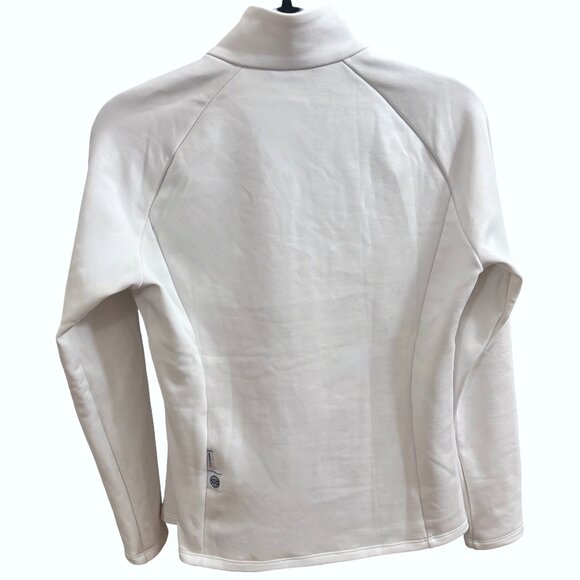 NWOT BLACKYAK Insulated Half Zip, White, Size XS - Picture 3 of 9